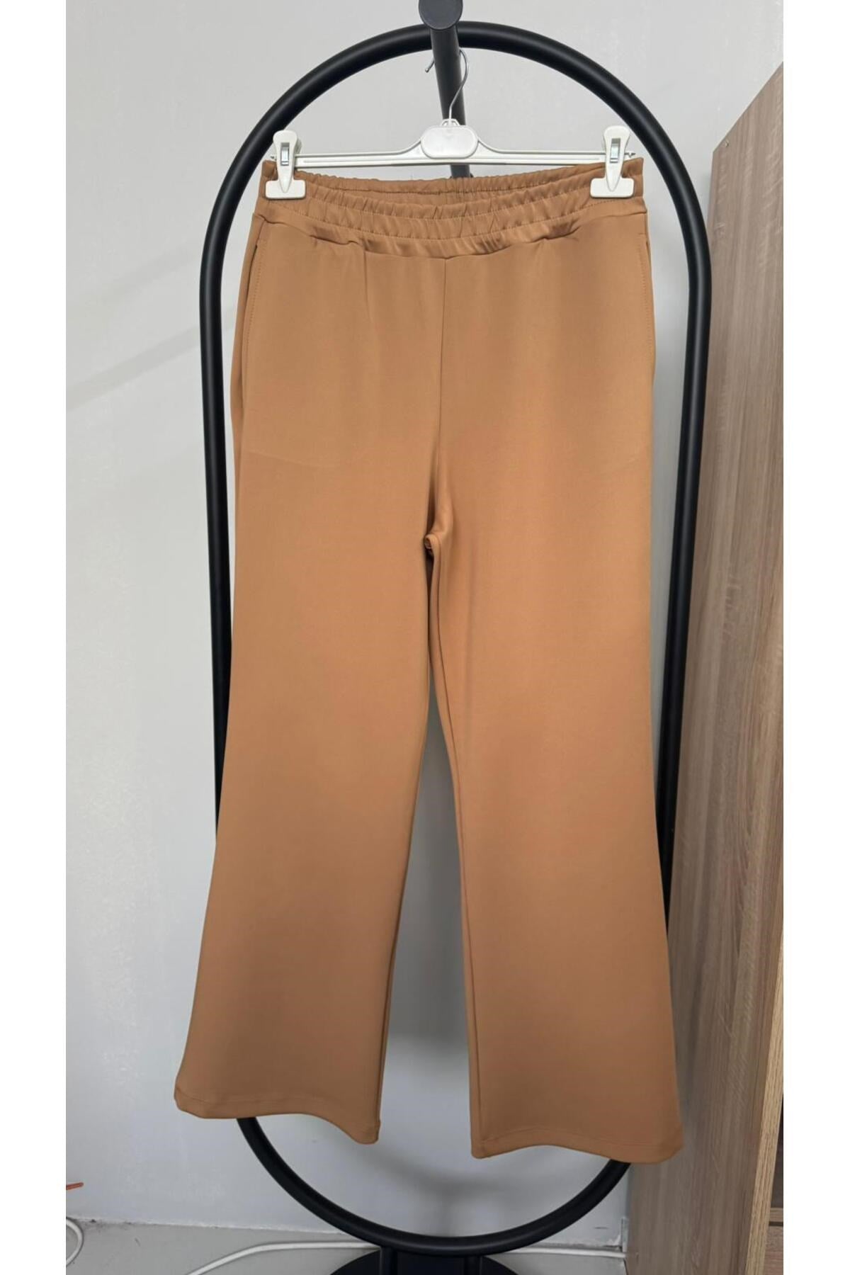 Kadın Büyük Beden Uzun Kollu Püskül Detaylı Modal Kumaş Eşofman Takımı 8249-26